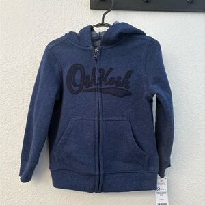 OshKosh B'gosh Navy Zip-Up Hoodie